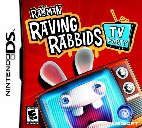 Rayman Raving Rabbids - TV Party (Europe) Game Cover